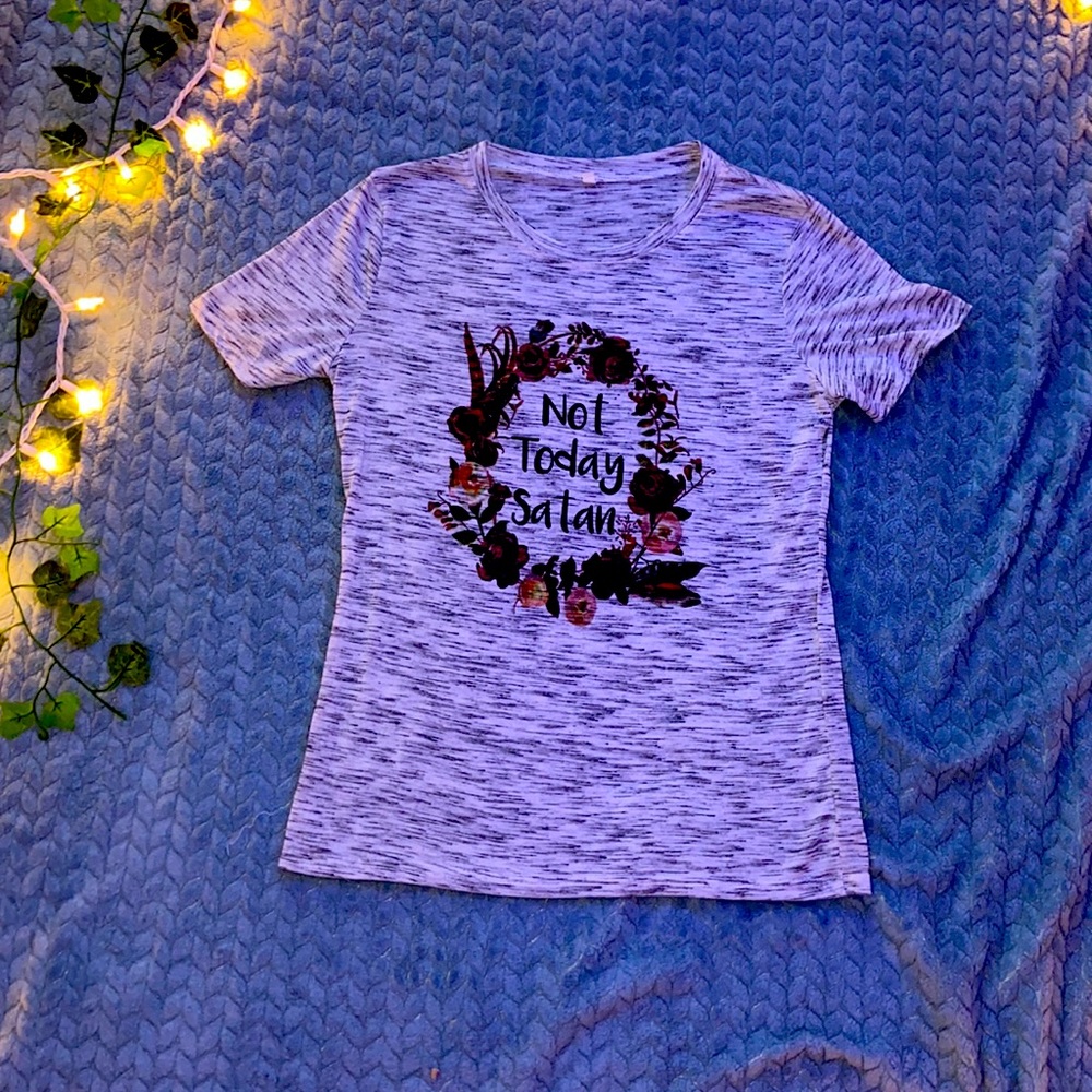 cute “Not Today Satan” tshirt